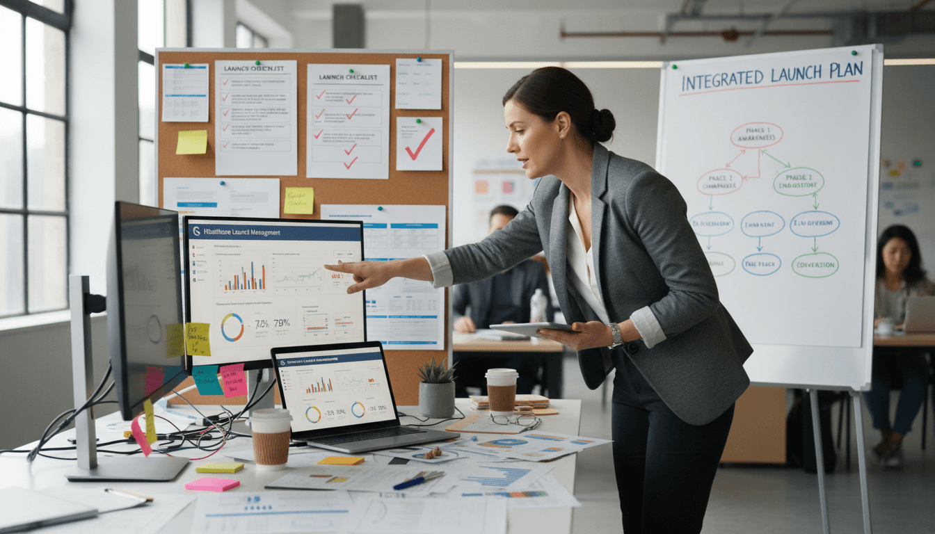 Go-to-market launch planning and execution coordination